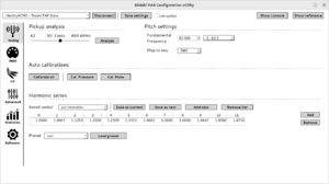 The Configuration utility - Tuning